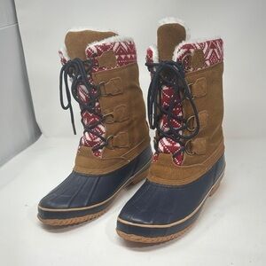 Khombu duck boots size 8 1/2 M